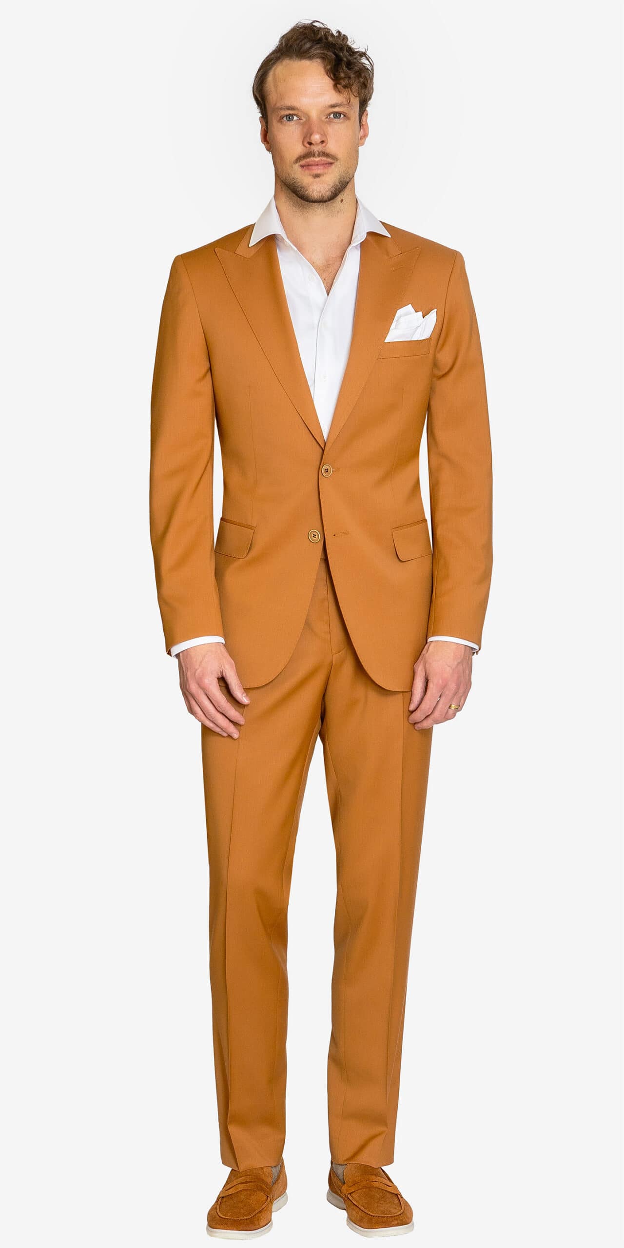 Marseille Burnt Orange Suit