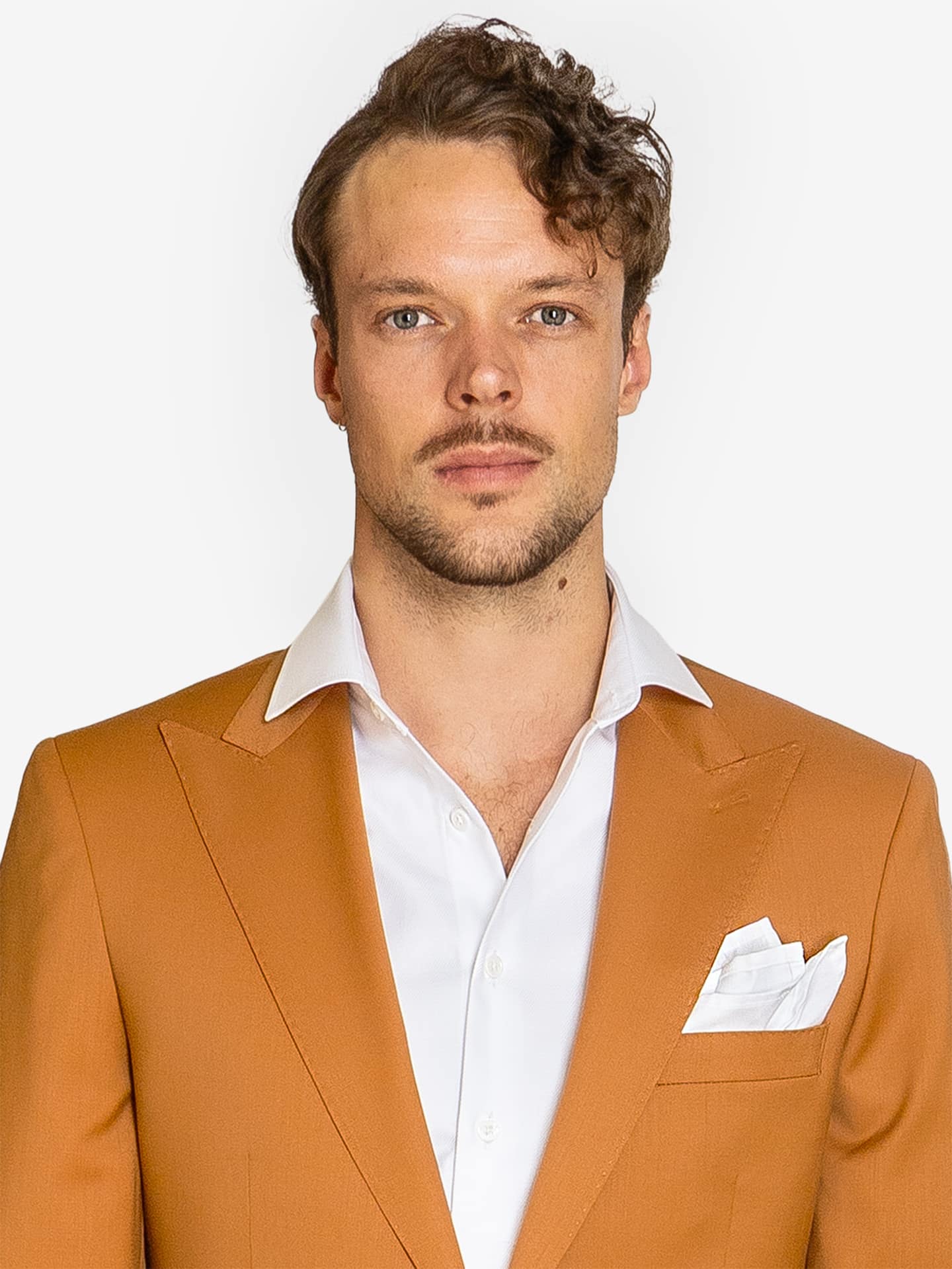 Marseille Burnt Orange Suit - Image 2