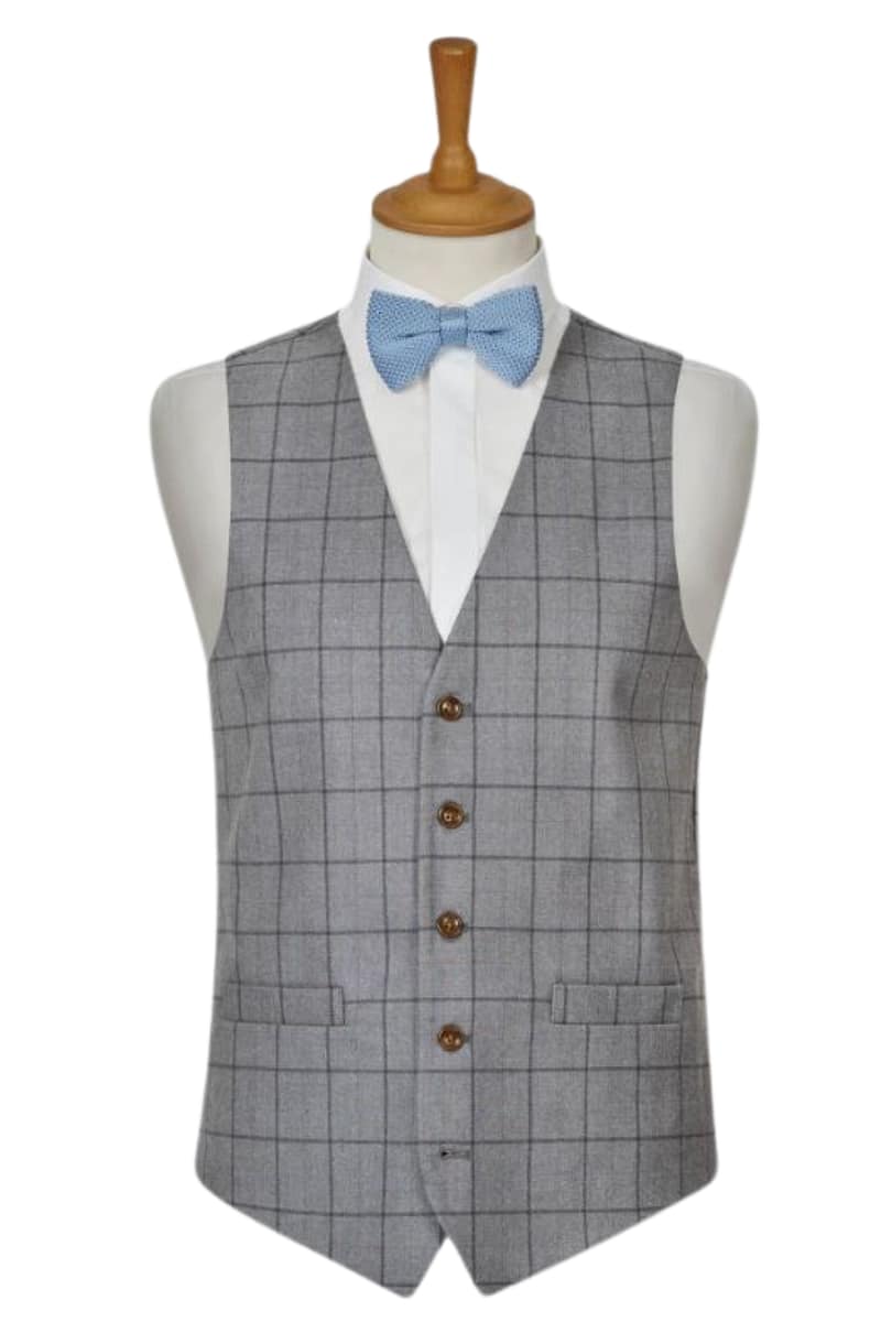 124 Hall Ruuduline Vest