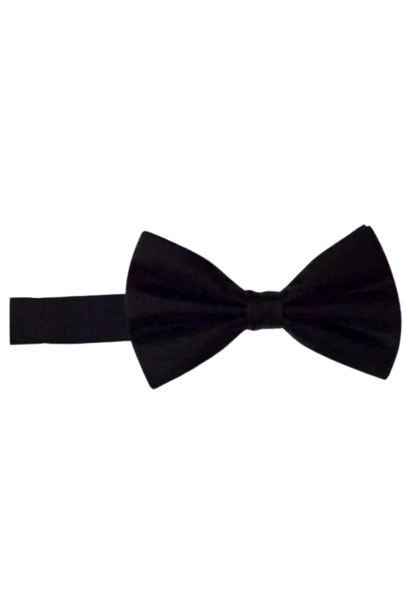 124 Must Valmis Seotud Siidist Kikilips