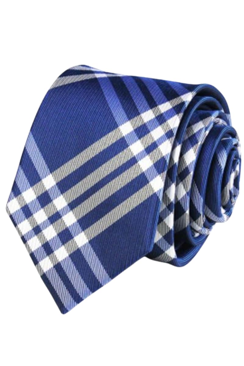 124 Sinine Ruuduline Siidilips