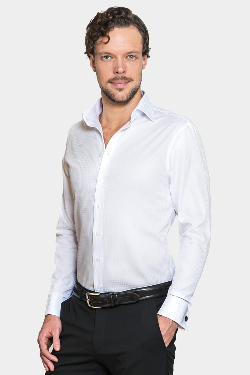 Royal Valge Mustriga Särk