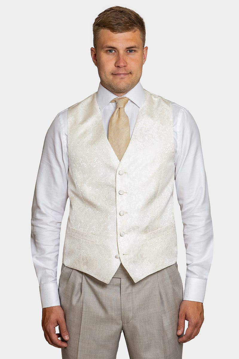 Lambert Ivory Ornament Waistcoat