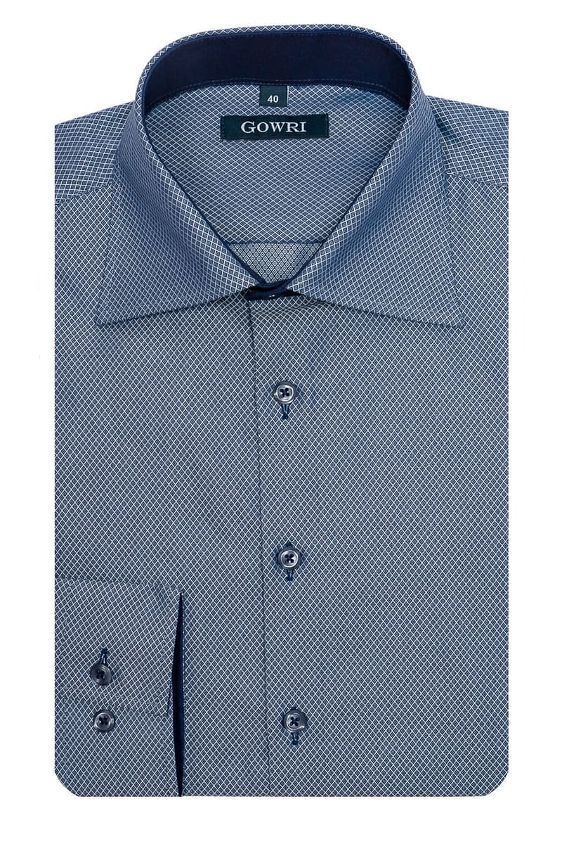 Mouline Mustriga Särk - Slim