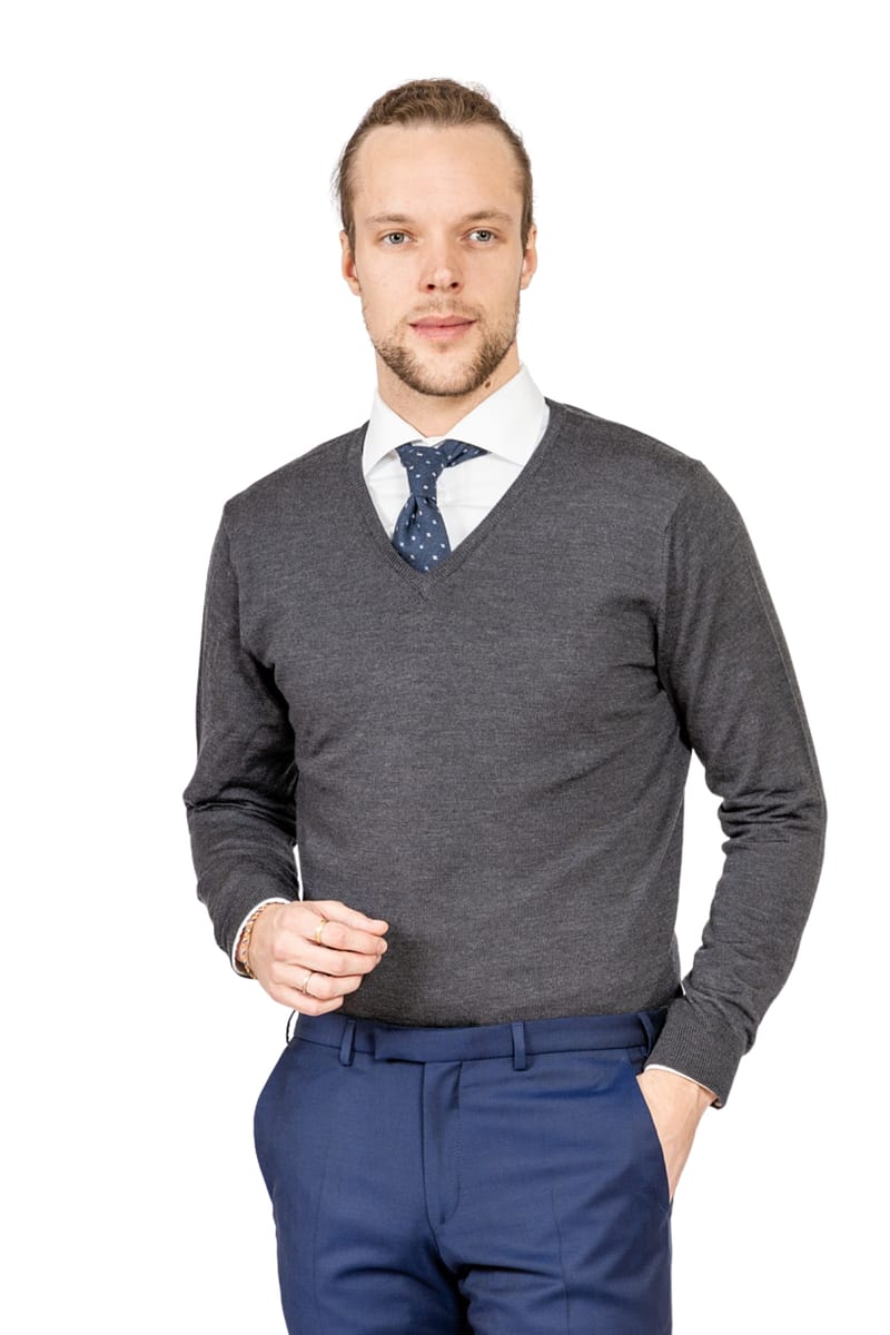 Fabrizio Hall V-Kaelusega Kardigan