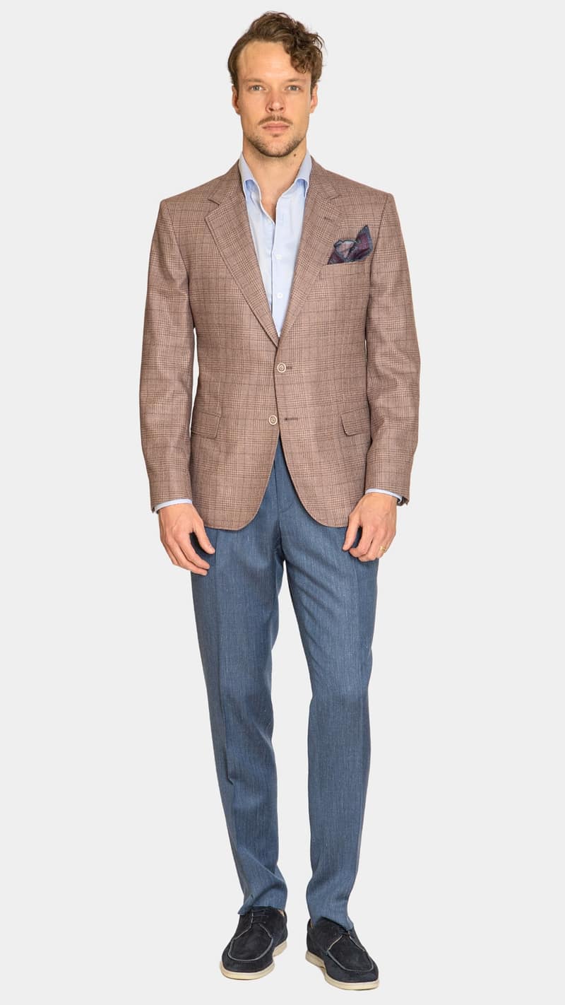 Sunnybrook Light Purple Check Jacket