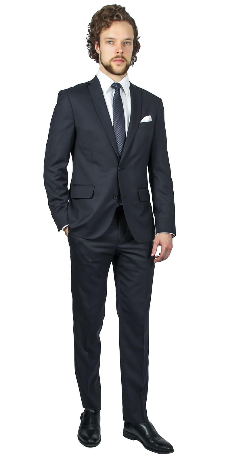 124 Capitol Black Suit