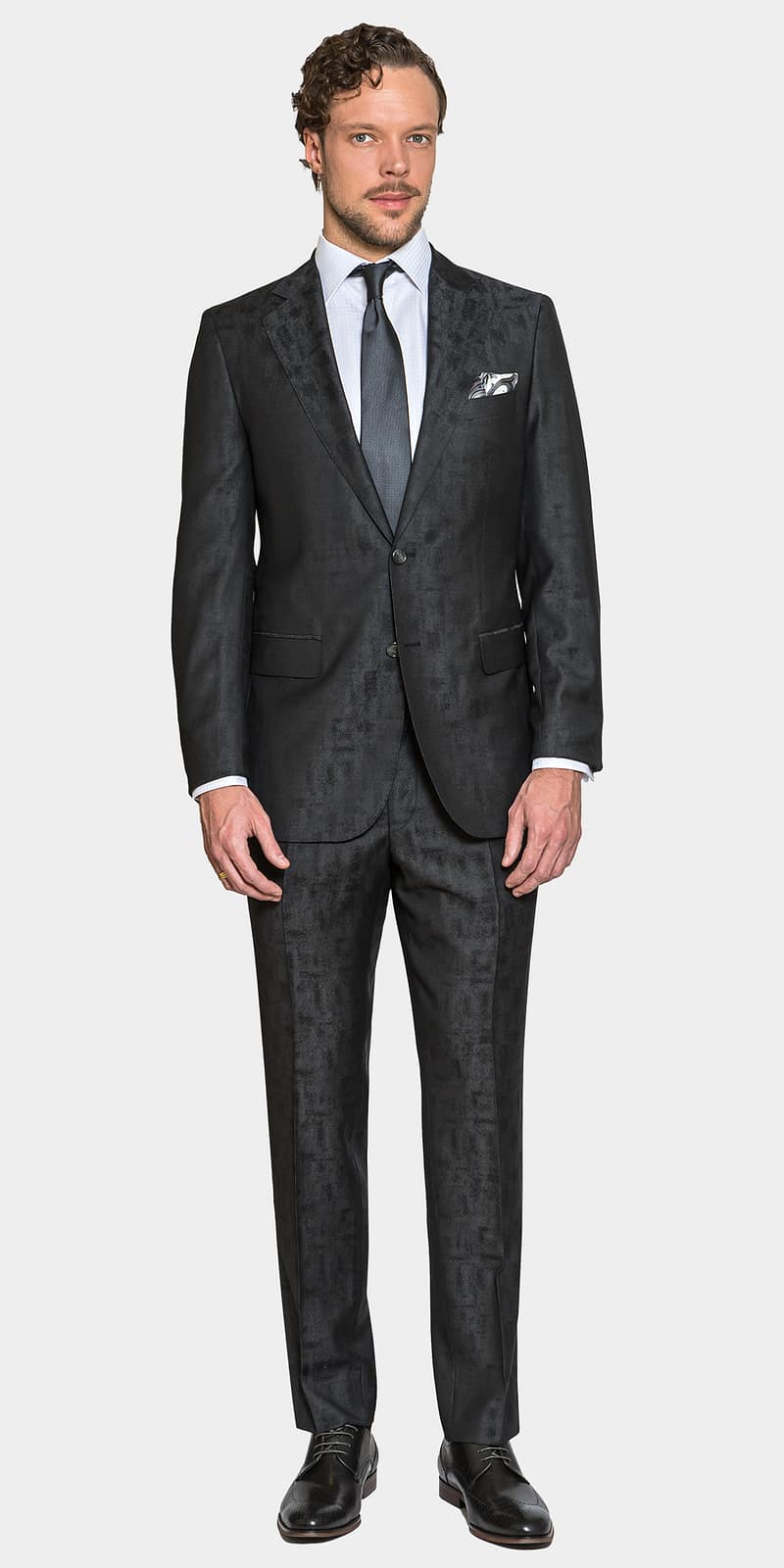 Diego Graphite Suit
