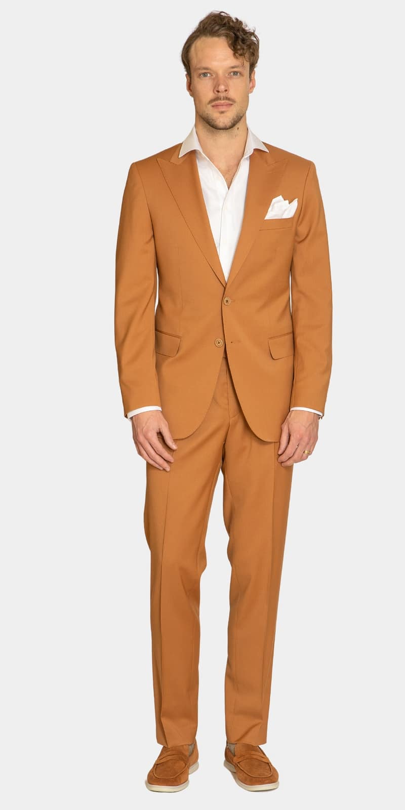 Marseille Burnt Orange Suit