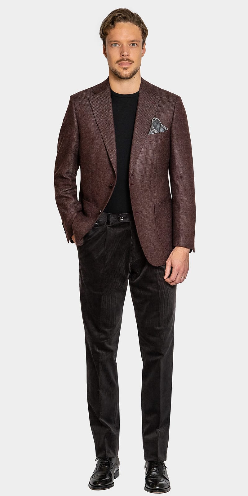 Bristol Bordeaux Structured Jacket