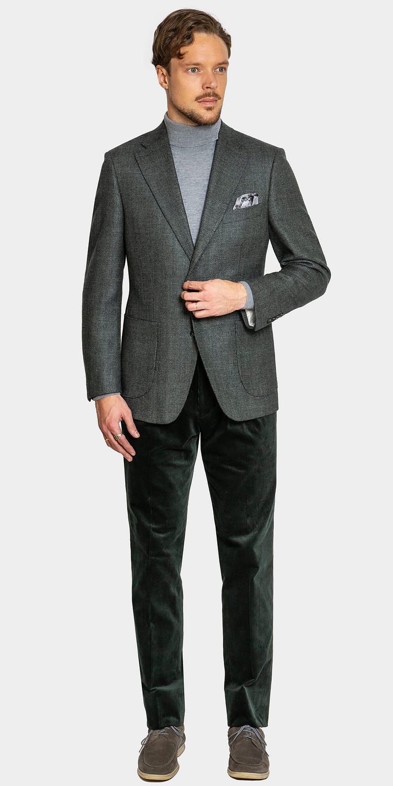 Bristol Green Structured Jacket