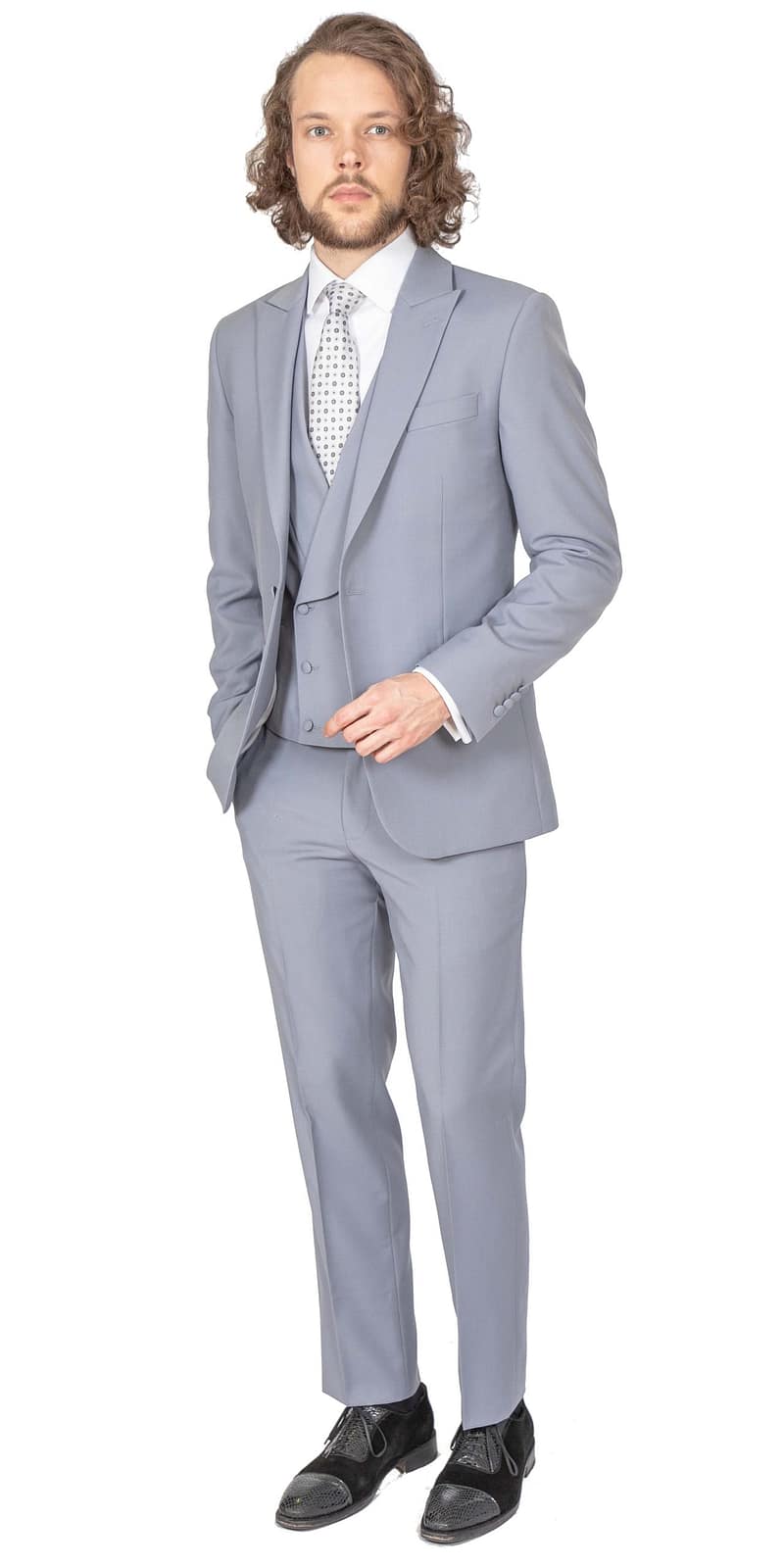 Winchester Grey 3-Piece Suit