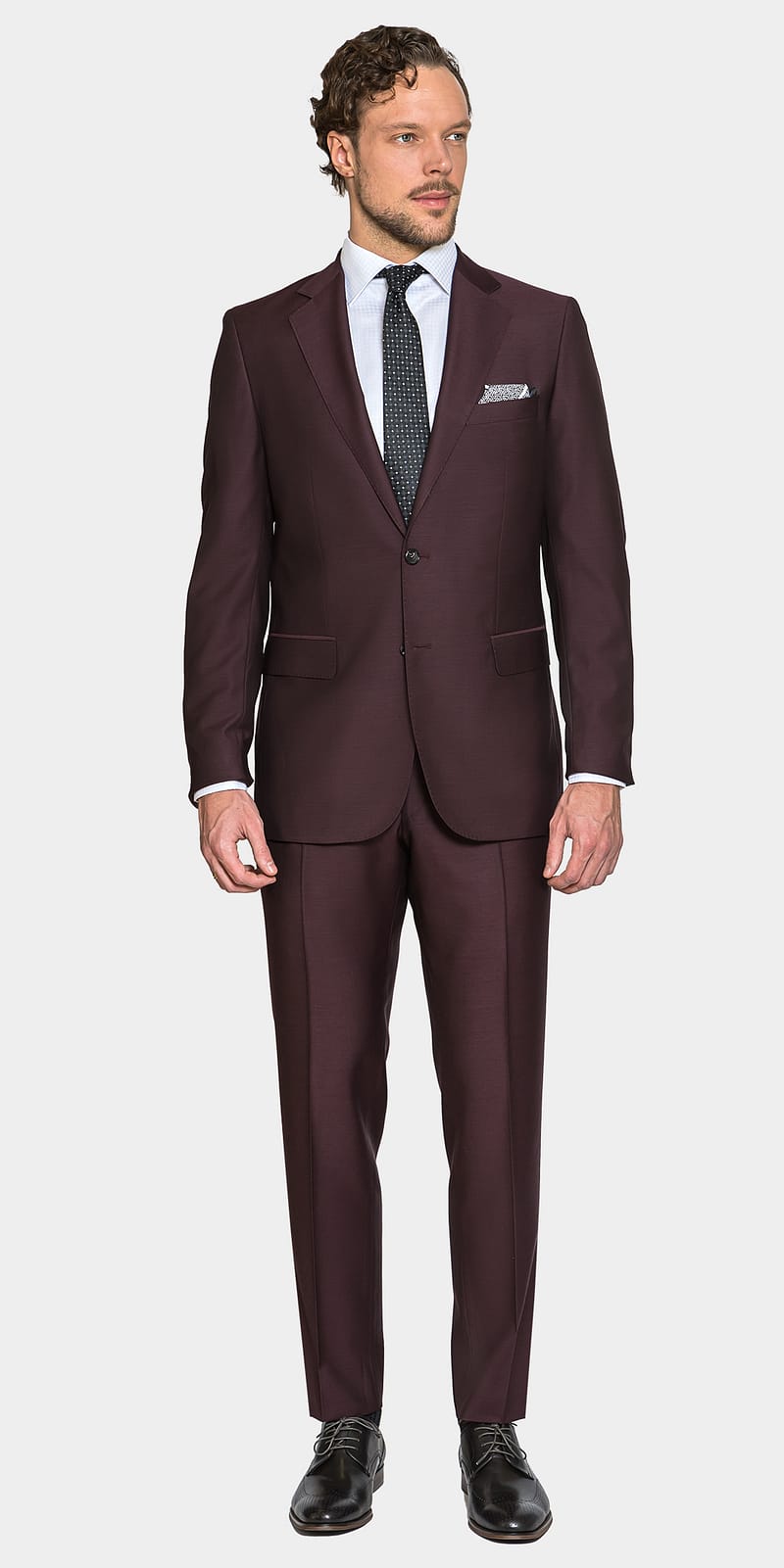 Verona Bordeaux Suit