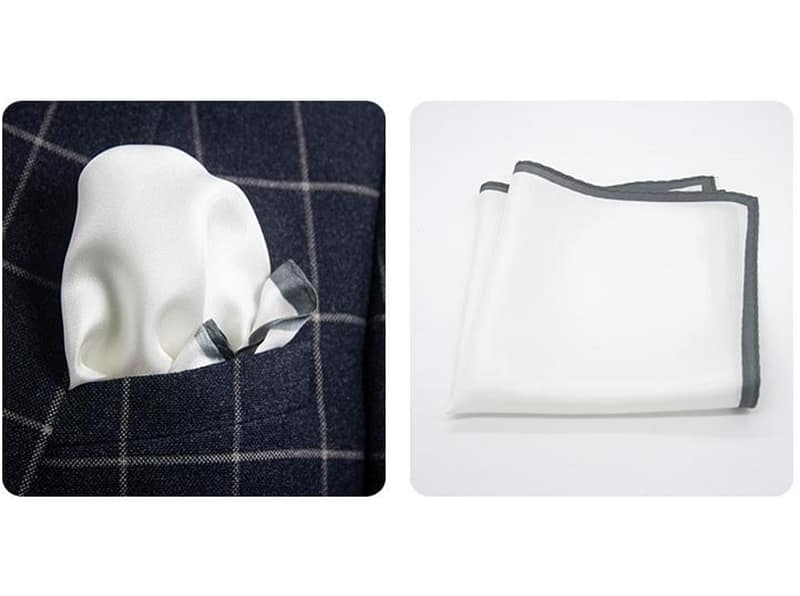 124 Halli Äärega Valge Ilurätik