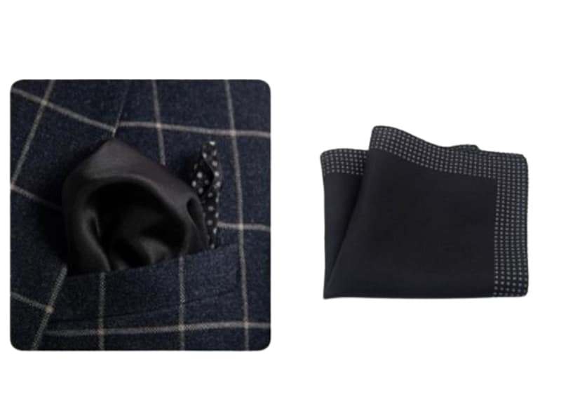 124 Must Täpiline Ilurätik