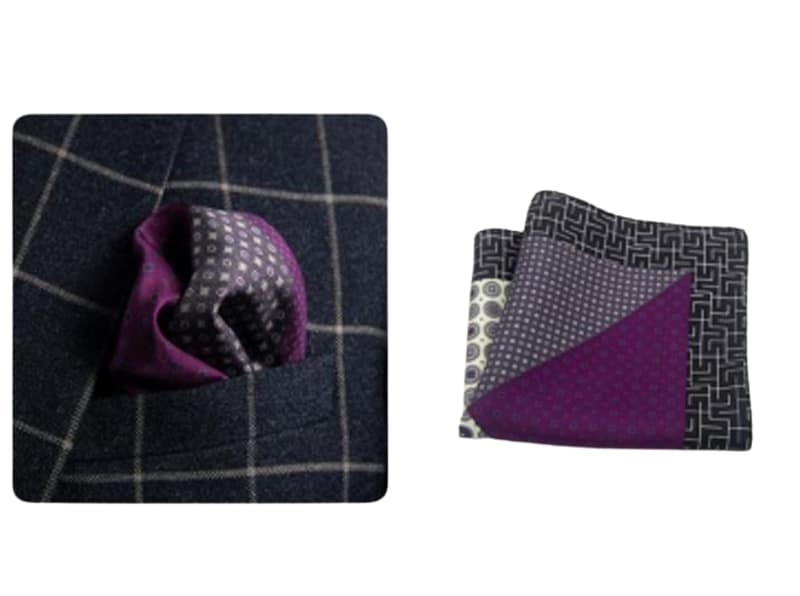 124 Violetne ja Lilla Mustriline Ilurätik