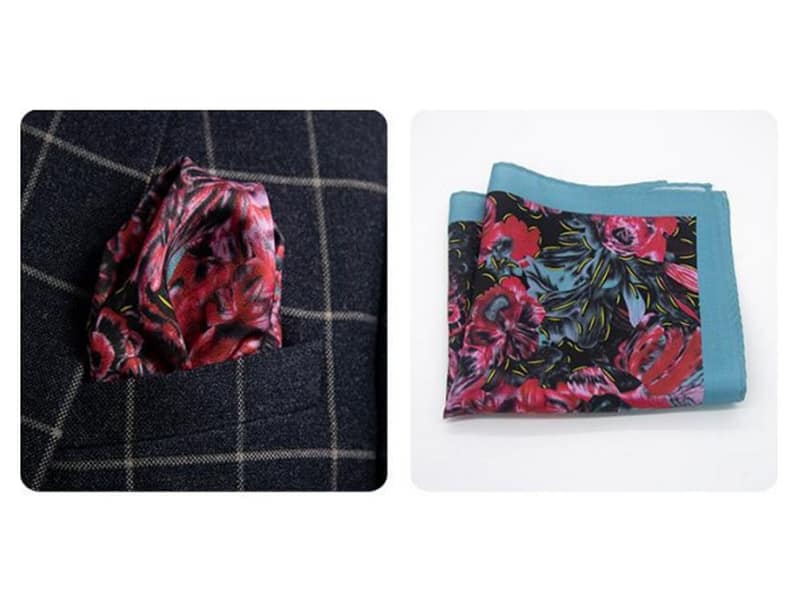 Helesinine Lilleline Siid Ilurätik