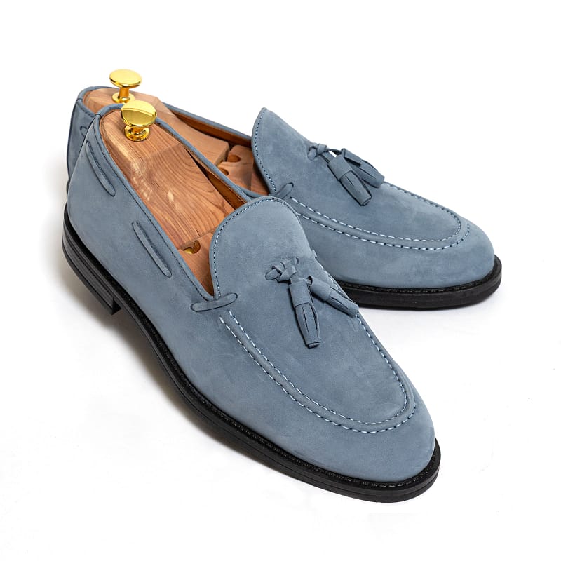 Sinine Nubuknahast Loafer