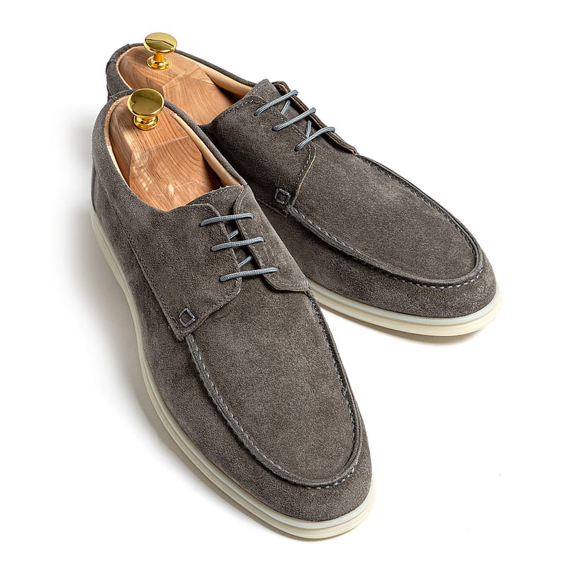 Cloudwalker Grey Suede Shoes