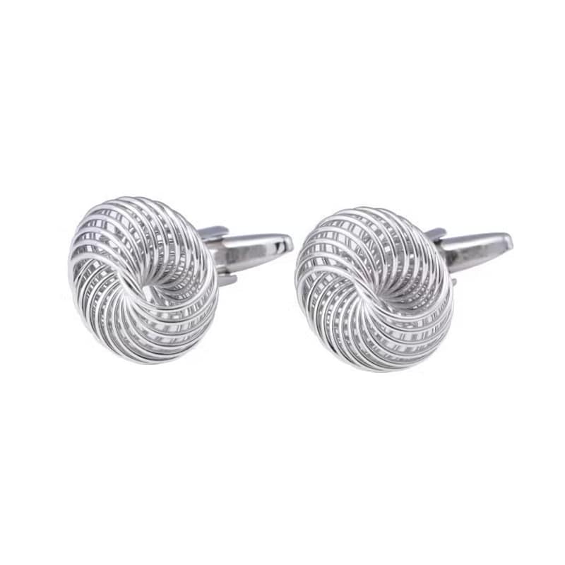 Silver Sphere Cufflinks