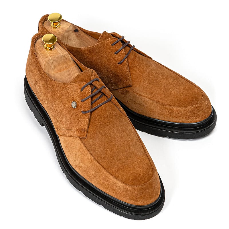 Cinar Camel Suede Shoe