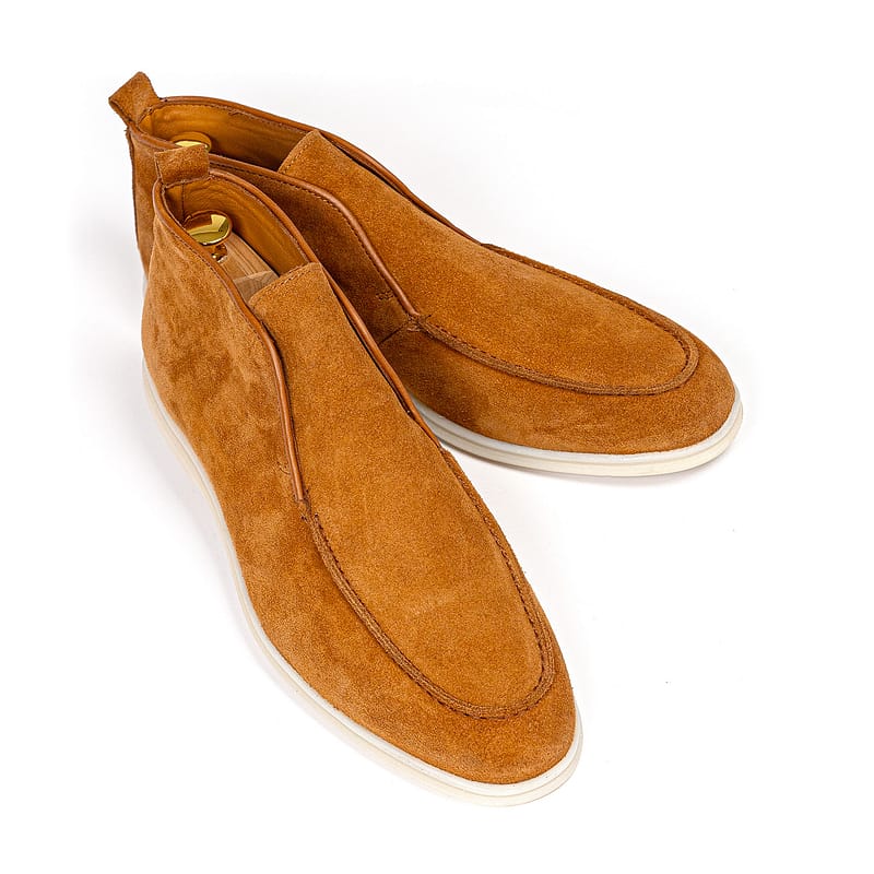Cooper Camel Suede Boot