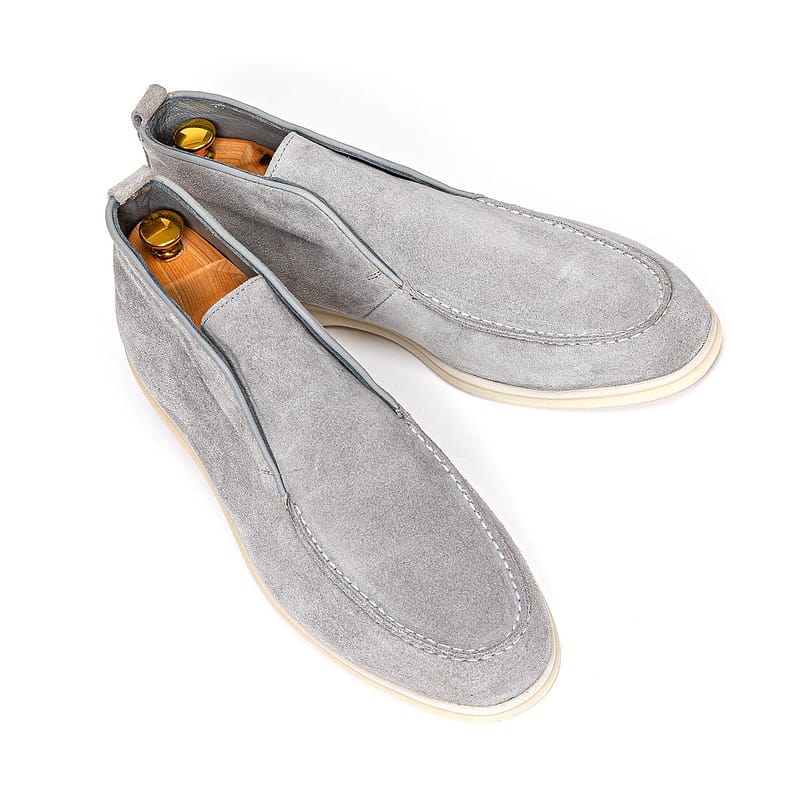 Cooper Grey Suede Boot