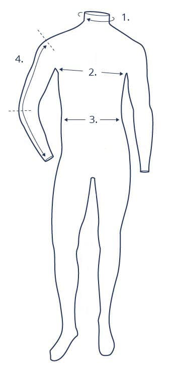 Triiksärgi mõõdujuhis